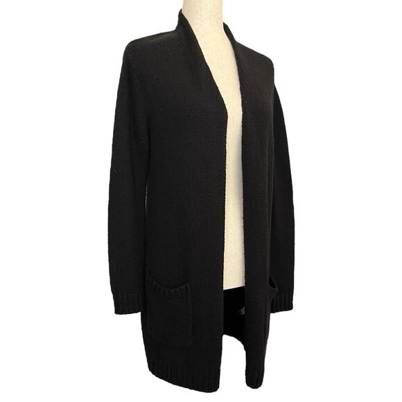 Velvet Graham Spencer Duster Cardigan Small Preppy Classy Laid Back Luxury Hygge - Picture 1 of 13